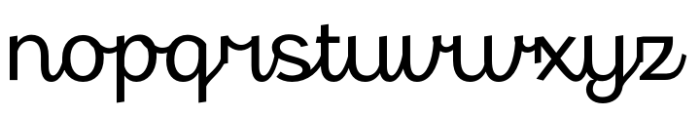 Gestura Regular Font LOWERCASE