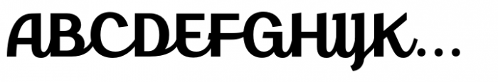 Gestura Semi Bold Font UPPERCASE