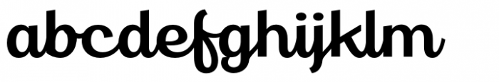 Gestura Semi Bold Font LOWERCASE