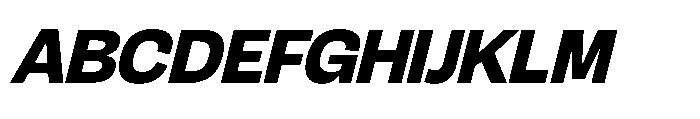 Gesty Ratio Italic Italic Font UPPERCASE