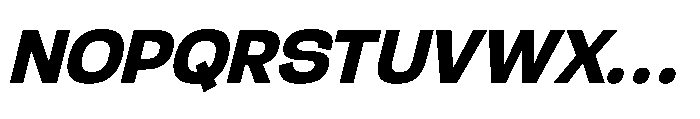 Gesty Ratio Italic Italic Font UPPERCASE