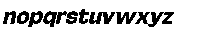 Gesty Ratio Italic Italic Font LOWERCASE