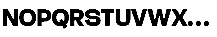 Gesty Ratio Regular Font UPPERCASE
