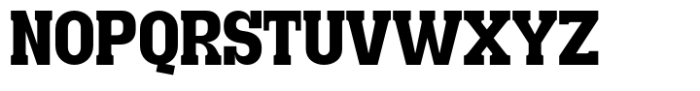 Get Up Bold Semi Expanded Font UPPERCASE