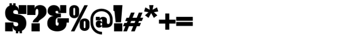 Get Up Extra Black Expanded Font OTHER CHARS