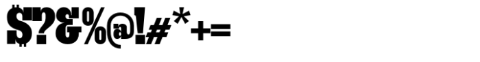 Get Up Extra Black Extra Condensed Font OTHER CHARS