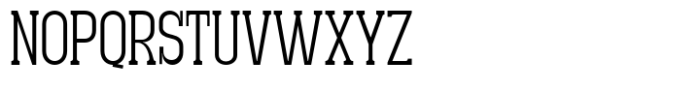Get Up Thin Semi Condensed Font UPPERCASE