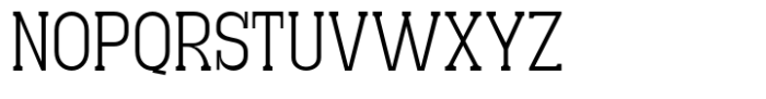 Get Up Thin Semi Expanded Font UPPERCASE