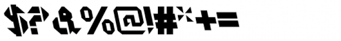 GetaRobo Open AItalic Font OTHER CHARS
