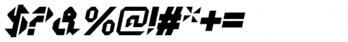 GetaRobo Open Italic Font OTHER CHARS