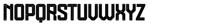 Getafe Stamp II Font LOWERCASE