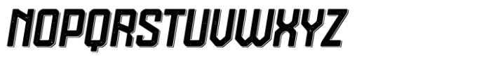 Getafe Stamp Oblq Font LOWERCASE