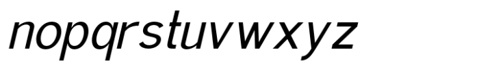 Gethalina Variable Italic Regular Font LOWERCASE