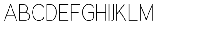 Gethalina Variable Thin Font UPPERCASE