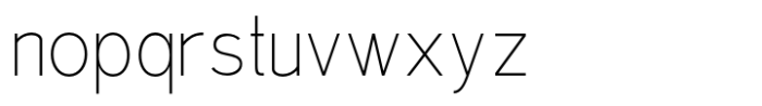 Gethalina Variable Thin Font LOWERCASE