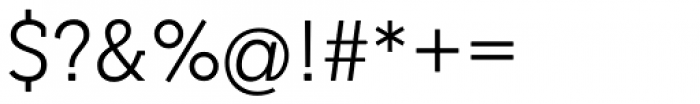 Getho Semi Sans Light Font OTHER CHARS