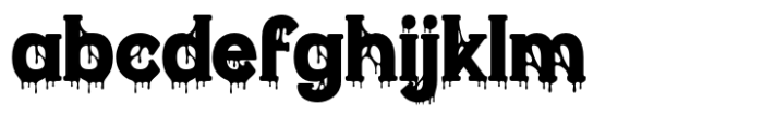 Getih West Font LOWERCASE