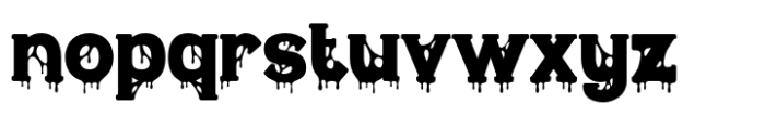 Getih West Font LOWERCASE