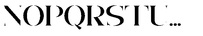 Getina Extra Bold Ultra Exp Font UPPERCASE
