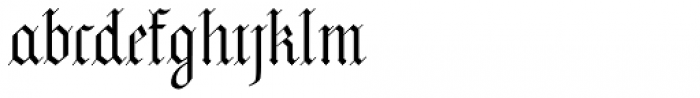 Getman Font LOWERCASE