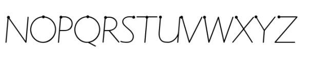 Getty Dubay Smallcaps Dots Font UPPERCASE