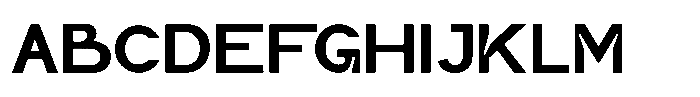 Geula Bold Font UPPERCASE