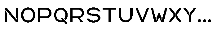 Geula Regular Font UPPERCASE
