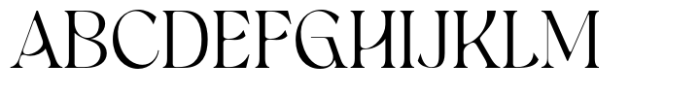 Gevenda Regular Font UPPERCASE