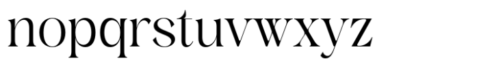 Gevenda Regular Font LOWERCASE