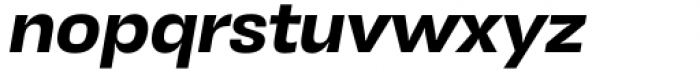 Gevher Bold Italic Font LOWERCASE