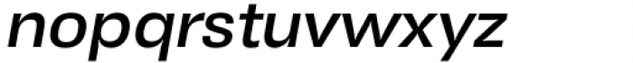 Gevher Medium Italic Font LOWERCASE