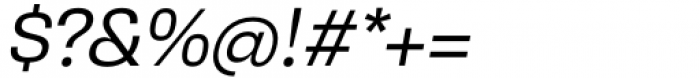 Gevher Regular Italic Font OTHER CHARS