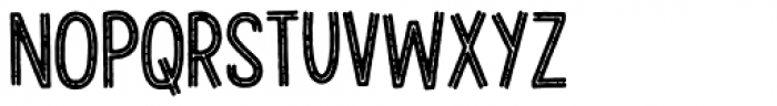 Gevinst Inline Font LOWERCASE