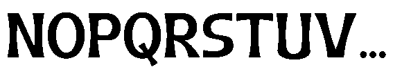 Geximo Bold Font LOWERCASE