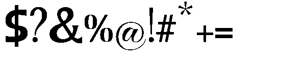 Geximo Extra Bold Font OTHER CHARS