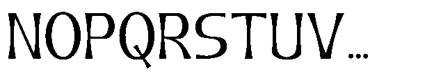 Geximo Light Font LOWERCASE