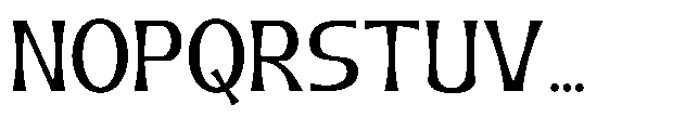 Geximo Regular Font UPPERCASE