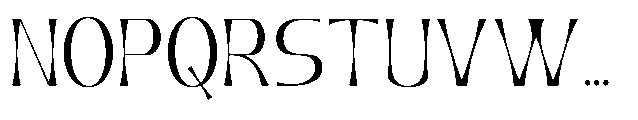 Geximo Thin Font UPPERCASE