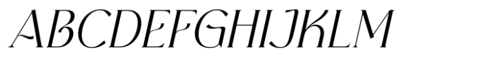 Geylare Italic Font UPPERCASE