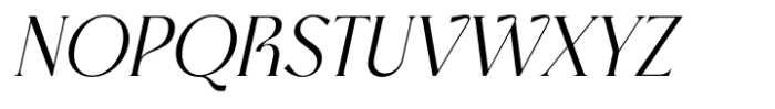 Geylare Italic Font UPPERCASE