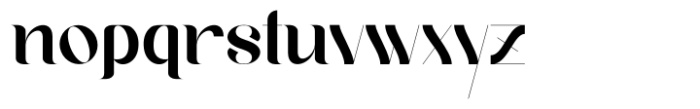 Geyster Regular Font LOWERCASE