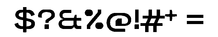 GebaudeGrotesk Font OTHER CHARS
