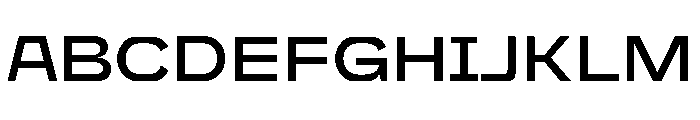 GebaudeGrotesk Font UPPERCASE
