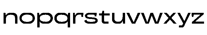 GebaudeGrotesk Font LOWERCASE
