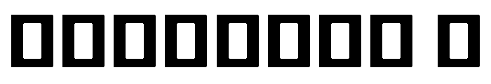 Gebroken Regular Font OTHER CHARS