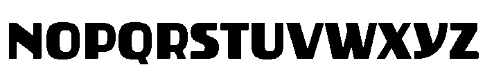 Gebroken Regular Font UPPERCASE