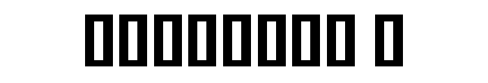 Gedenk Regular Font OTHER CHARS