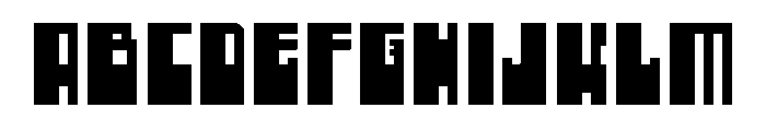 Gedenk Regular Font UPPERCASE