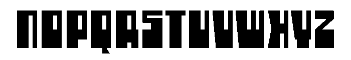 Gedenk Regular Font LOWERCASE