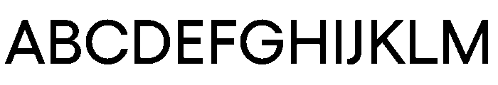 Gellix TRIAL Medium Instance Font UPPERCASE